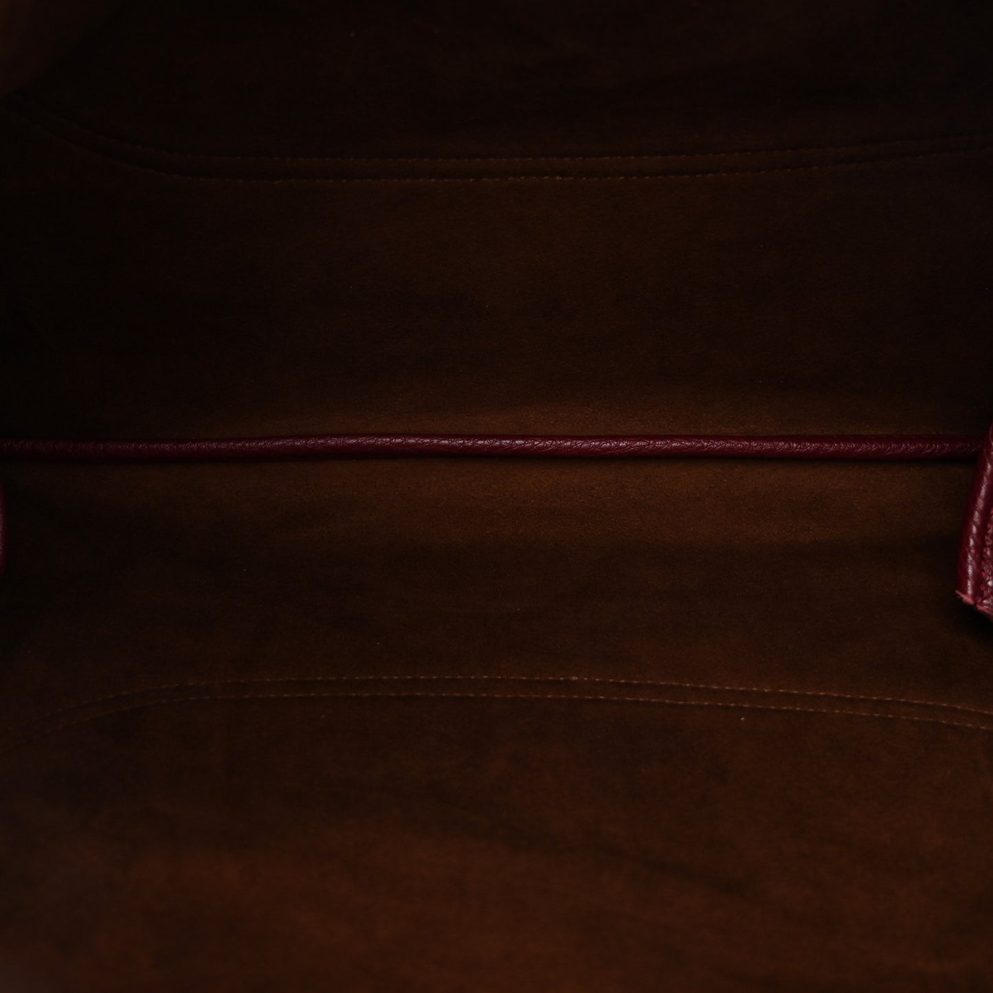 Grained Calfskin Softbit Maxi Shoulder Bag Rosso Ancora Red