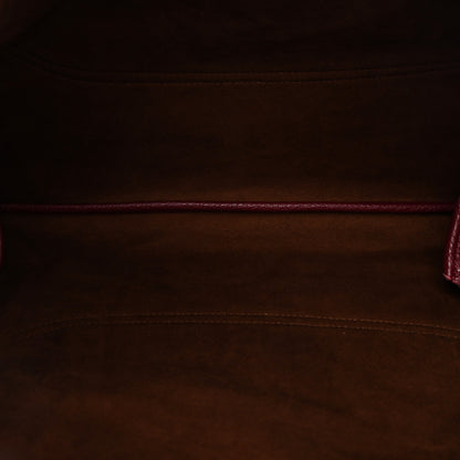 Gucci Grained Calfskin Softbit Maxi Shoulder Bag Rosso Ancora Red 6 of 10