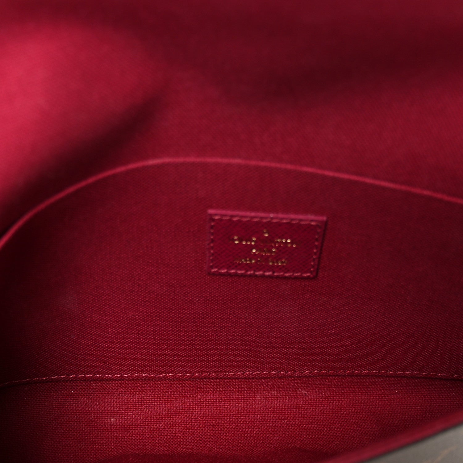 Louis Vuitton Monogram Pochette Felicie Chain Wallet Fuchsia 6 of 15