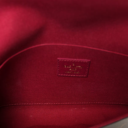 Louis Vuitton Monogram Pochette Felicie Chain Wallet Fuchsia 6 of 15