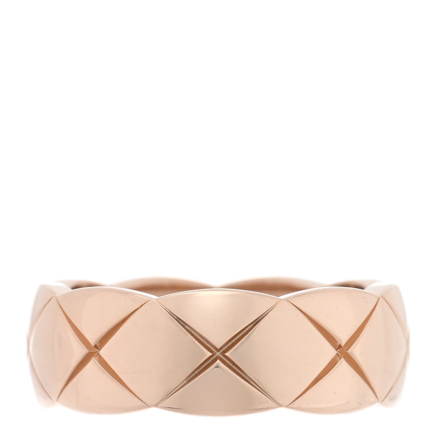18K Beige Gold Small Coco Crush Ring 52 6