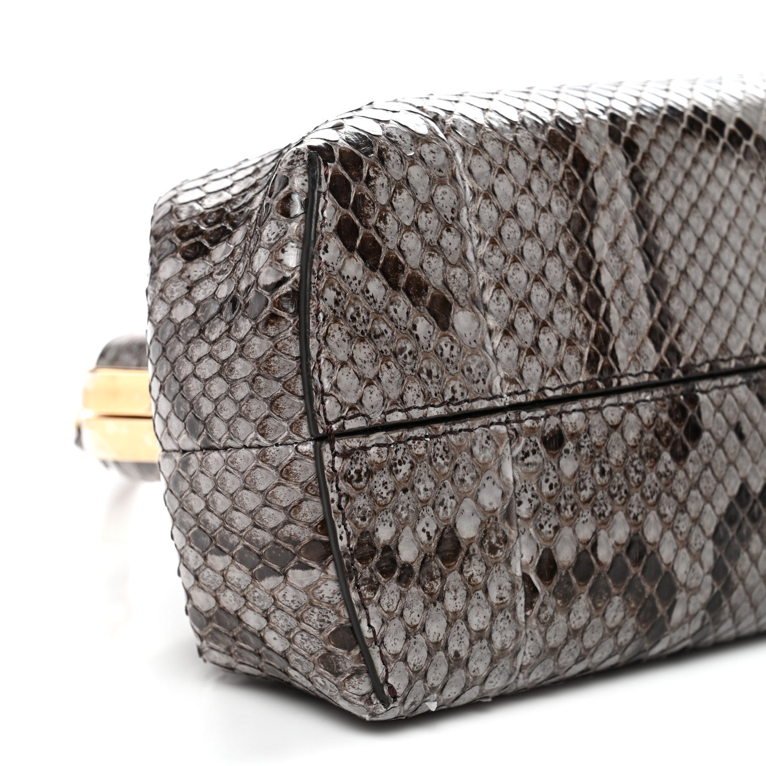 Fendi Snakeskin Small Fendi First Asfalto 1853219 – FASHIONPHILE