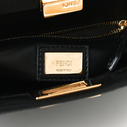 Fendi Nappa Mini Peekaboo Iconic Satchel Black 6 of 12