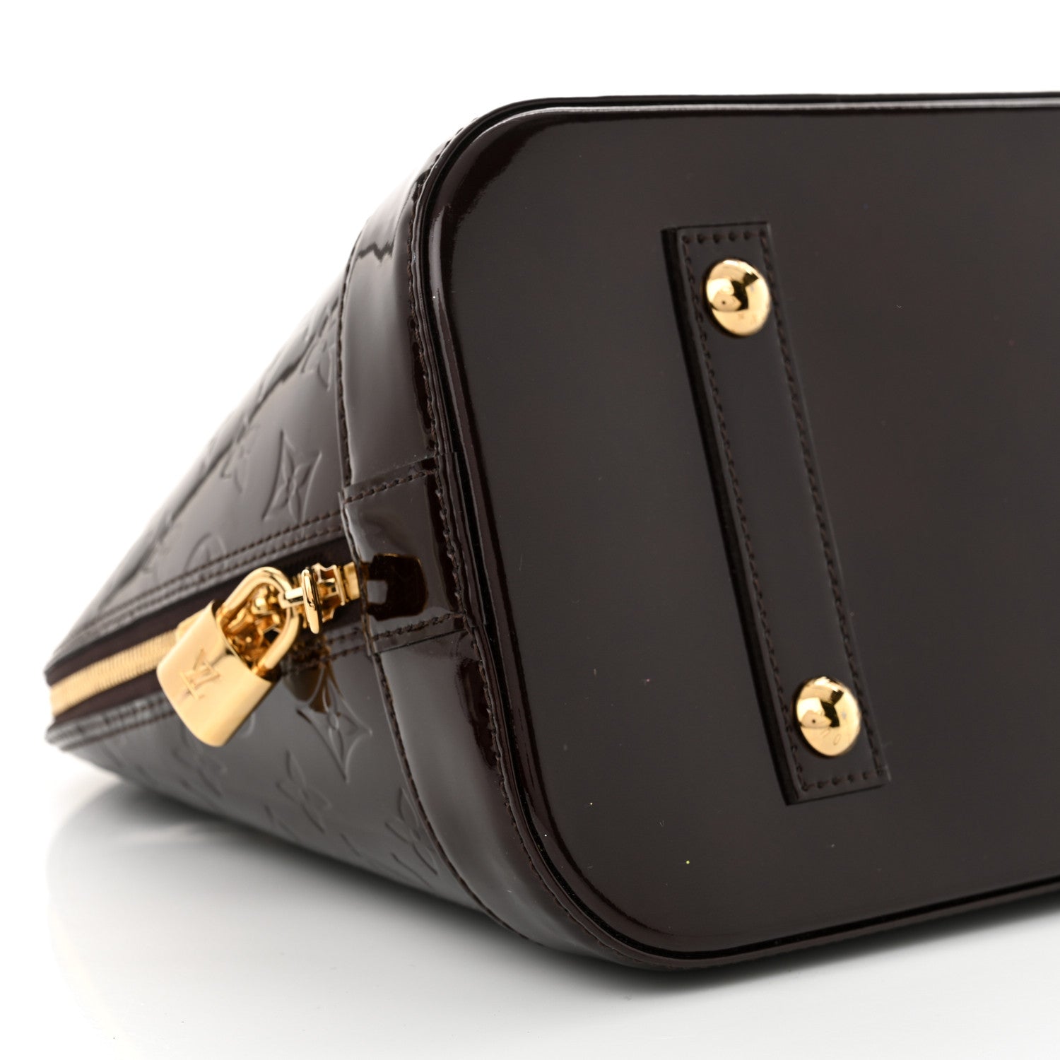 Louis Vuitton Vernis Alma MM Amarante 10 of 12