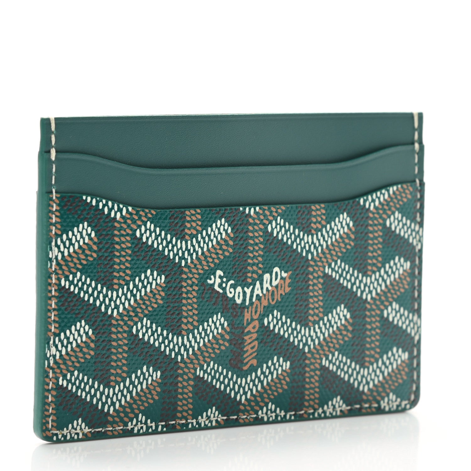 Goyard Goyardine Saint Sulpice Card Holder Green 2 of 6