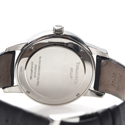 Tiffany Stainless Steel Calfskin 37mm Atlas 2-Hand Quartz Watch 5 of 7