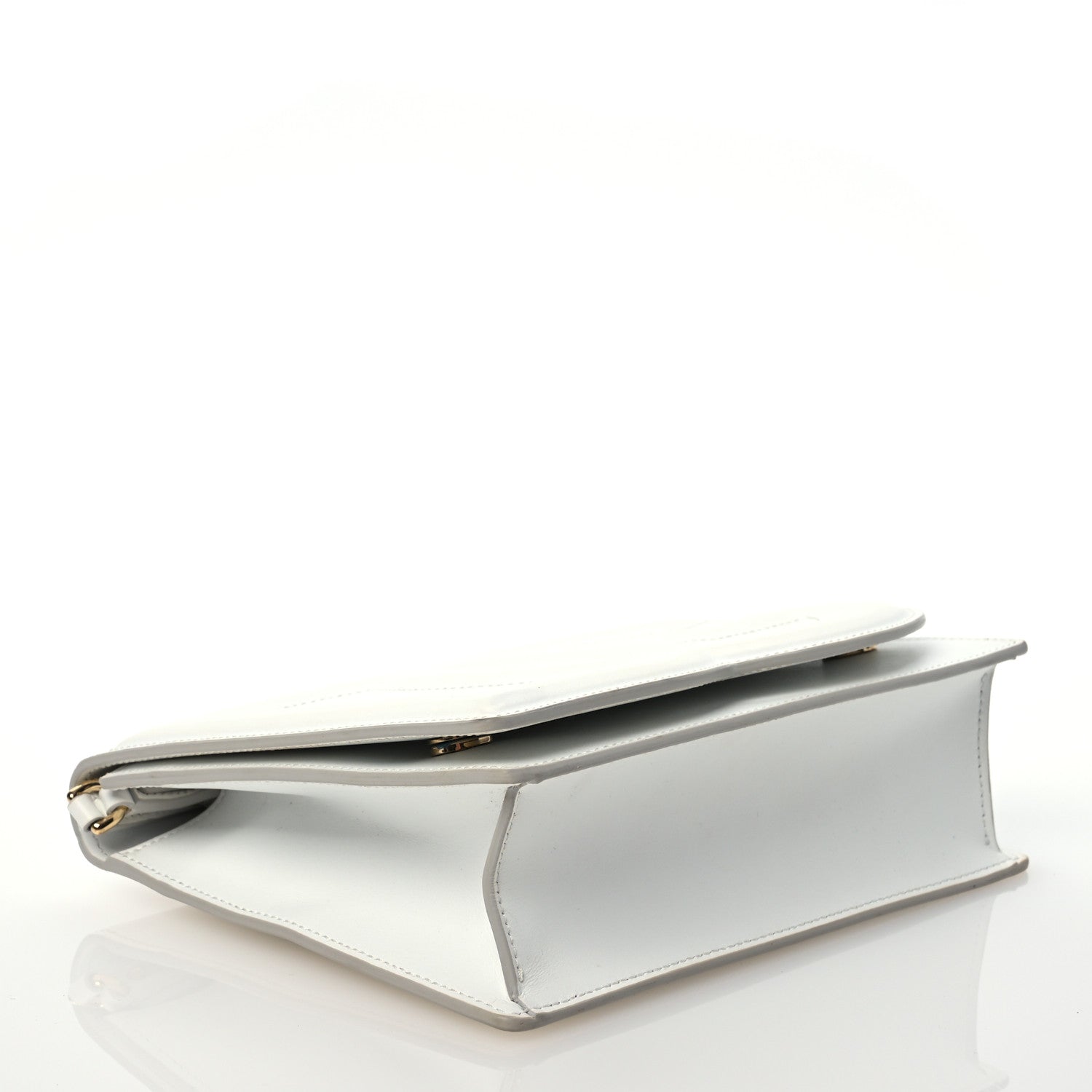 Dolce & Gabbana Calfskin DG Logo Flap Crossbody Bag White 4 of 14