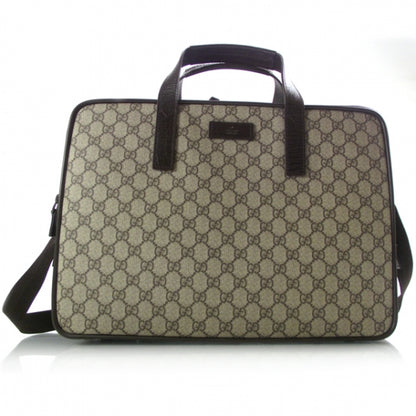 Gucci Monogram Laptop Briefcase 1 of 9
