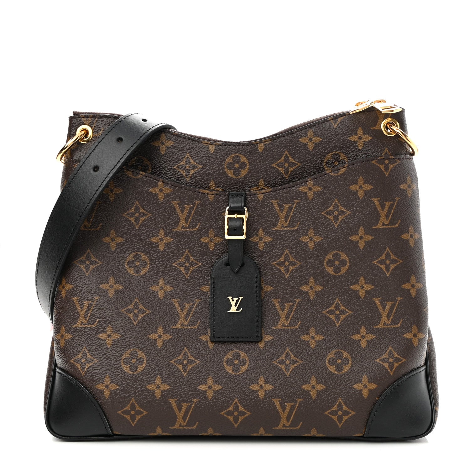 Louis Vuitton Monogram Odeon MM Black 1 of 8