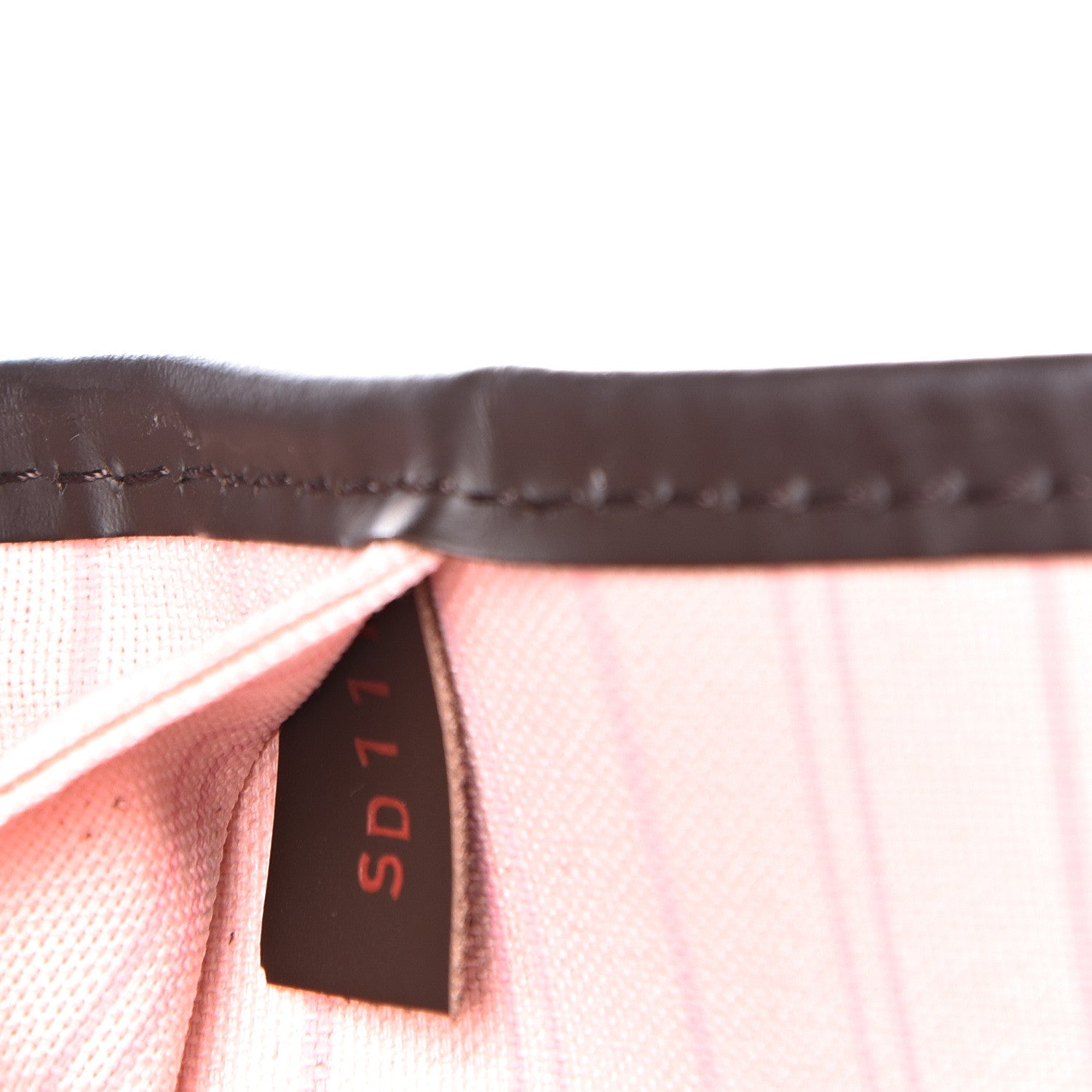 Louis Vuitton Damier Ebene Neo Neverfull MM Rose Ballerine 7 of 13