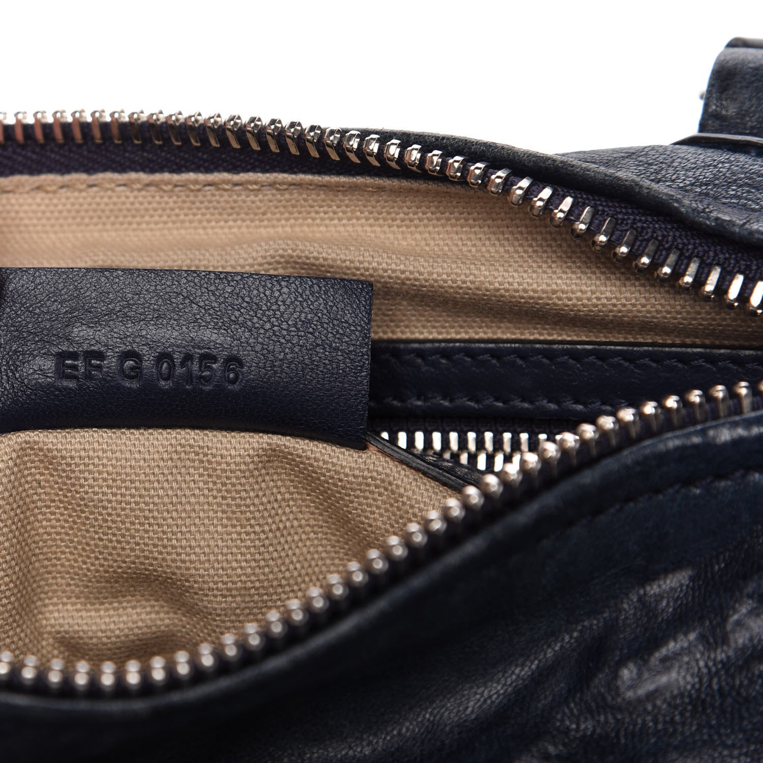 Givenchy Tumbled Sheepskin Small Pandora Navy 9 of 12