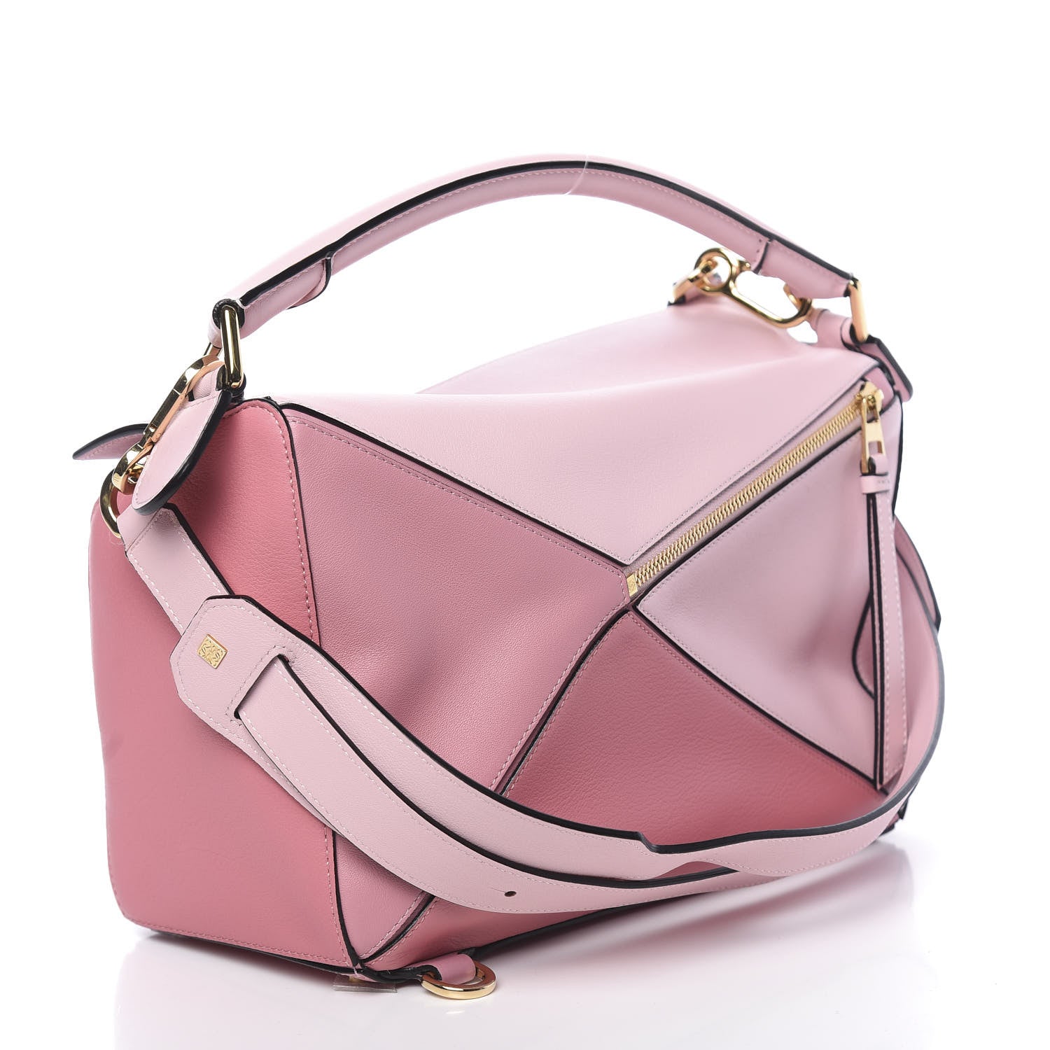 Loewe Calfskin Medium Puzzle Bag Soft Pink 3 of 10