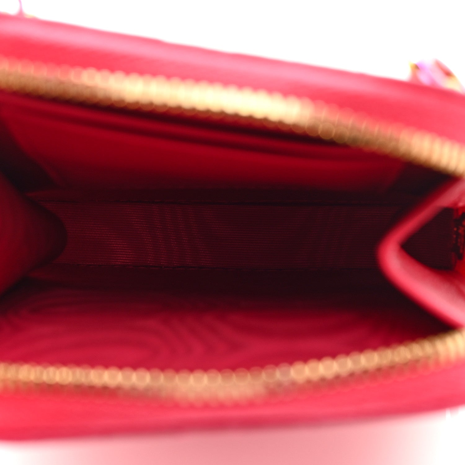 Christian Dior Lambskin Cannage Lady Dior Phone Holder Strawberry Pink 4 of 7