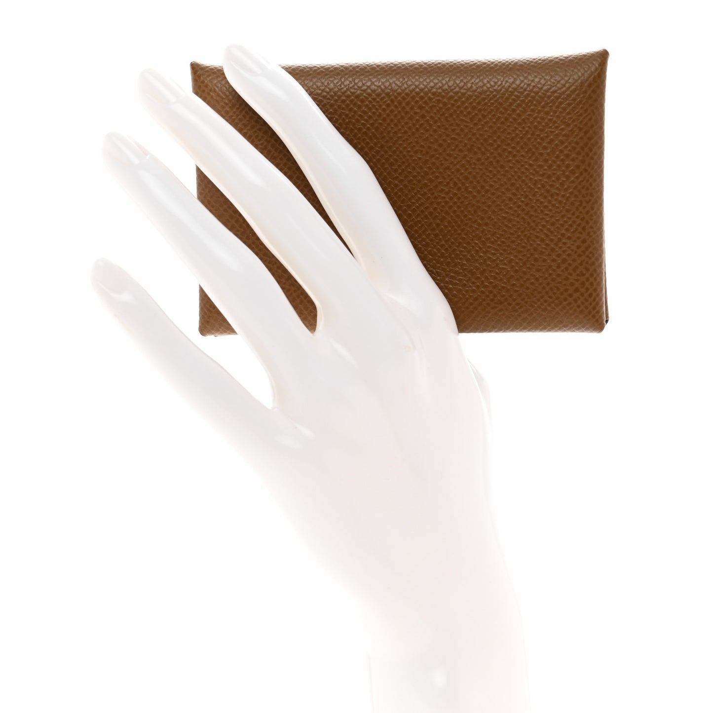 Epsom Verso Calvi Duo Card Case Alezan Biscuit