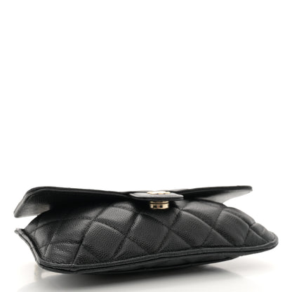 Chanel Caviar Fabric Graffiti Foldable Tote Bag With Chain Black Multicolor 7 of 19