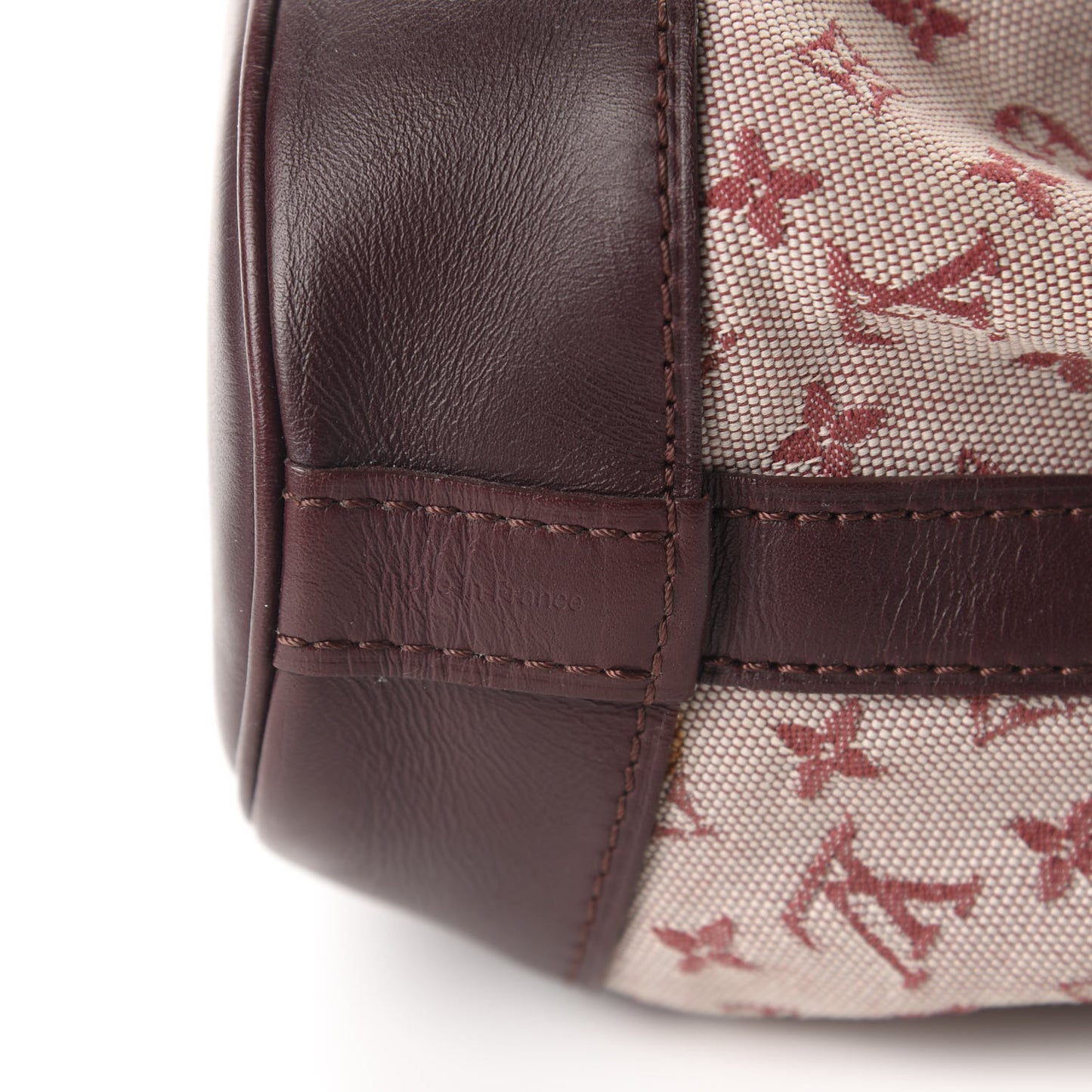 Mini Lin Monogram Noelie Cherry