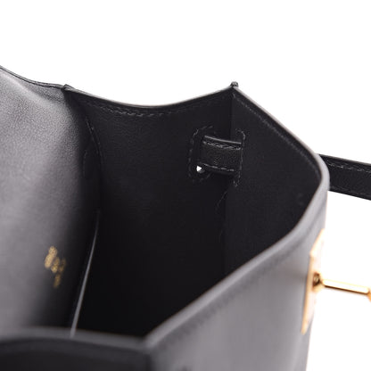 Hermes Swift Kelly Pochette Clutch Black 14 of 31