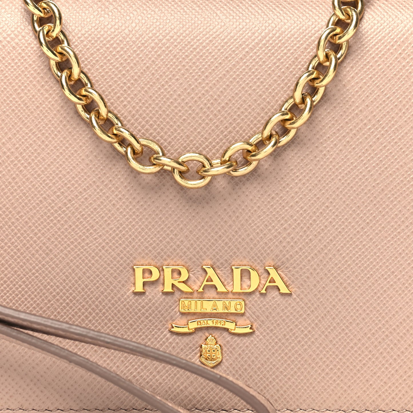 Saffiano Metal Mini Crossbody Bag Cipria