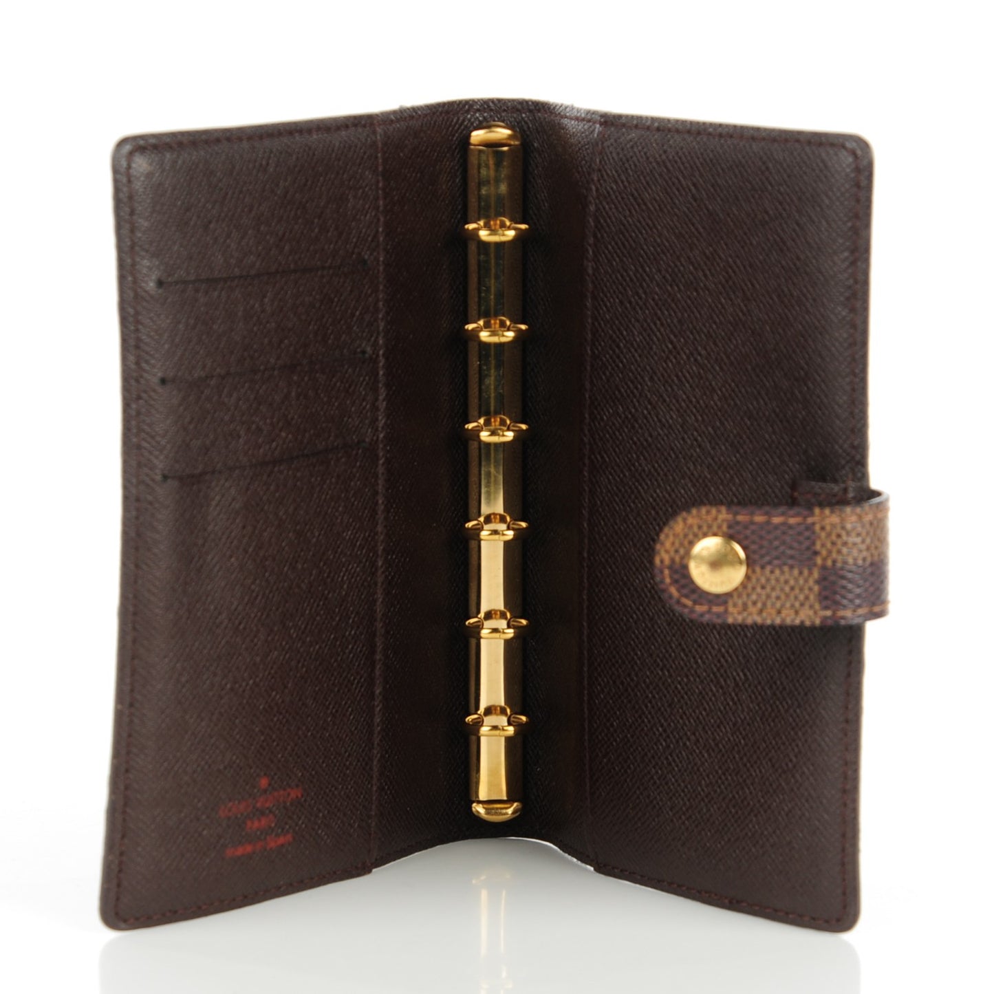 Damier Ebene Small Ring Agenda Cover