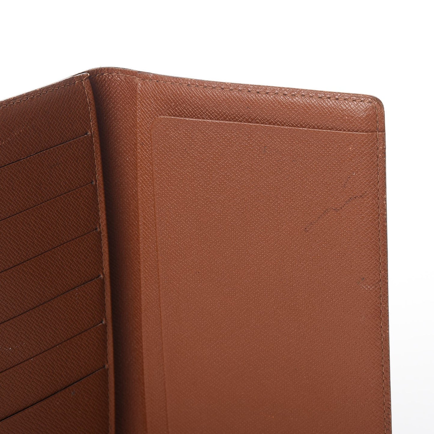 Monogram Porte Chequier Cartes Credit European Checkbook Wallet