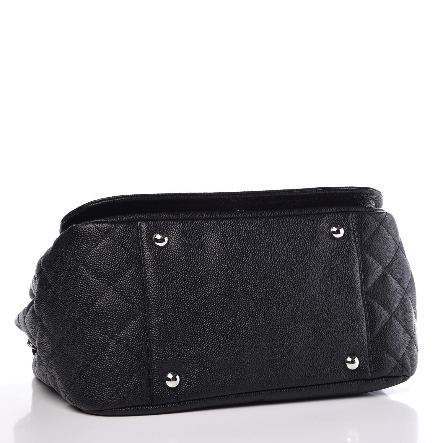 Chanel Caviar Timeless CC Accordion Flap Black 4 of 7