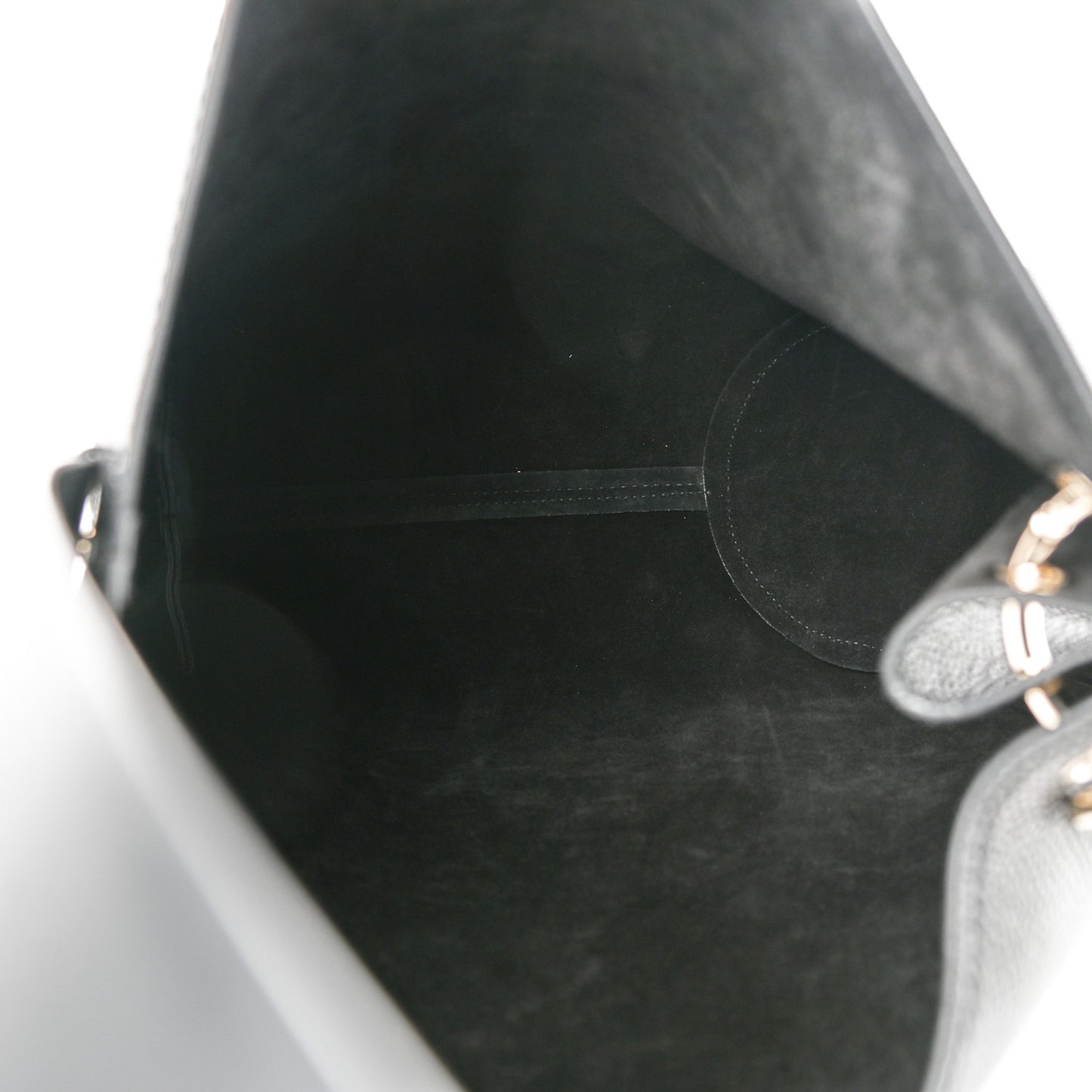 Calfskin Minerva Hobo Black