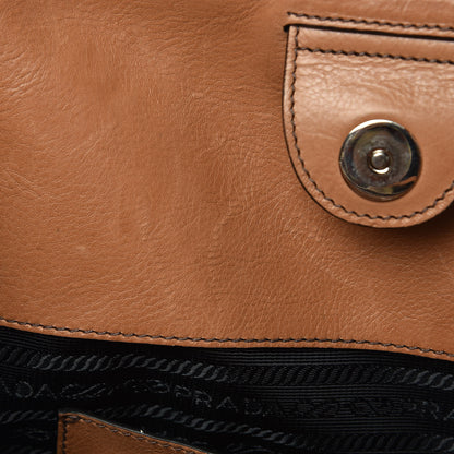 Prada Glace Calf Twin Pocket Tote Naturale 13 of 13