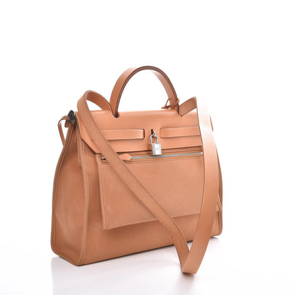 Hermes Toile Vache Hunter Herbag Zip 31 PM Natural 4 of 13