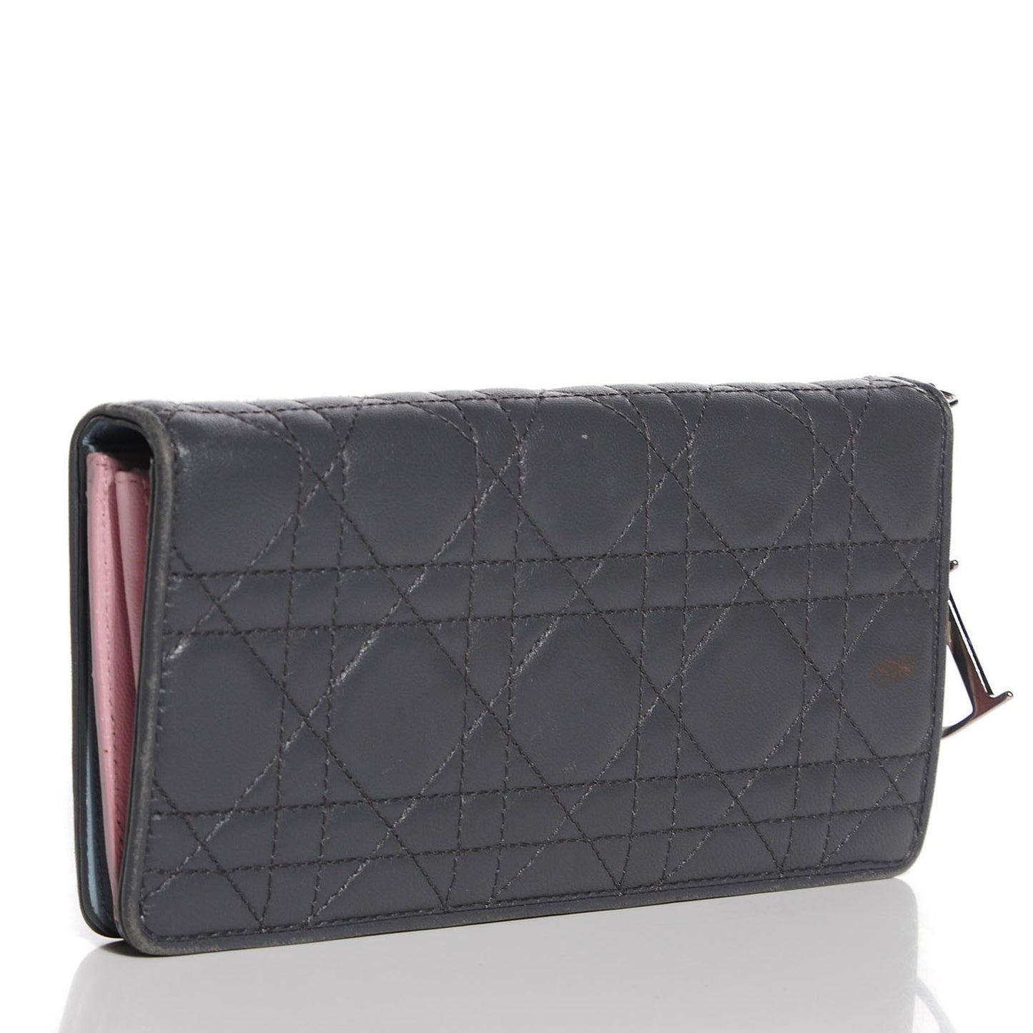 Lambskin Cannage Rendezvous Wallet
