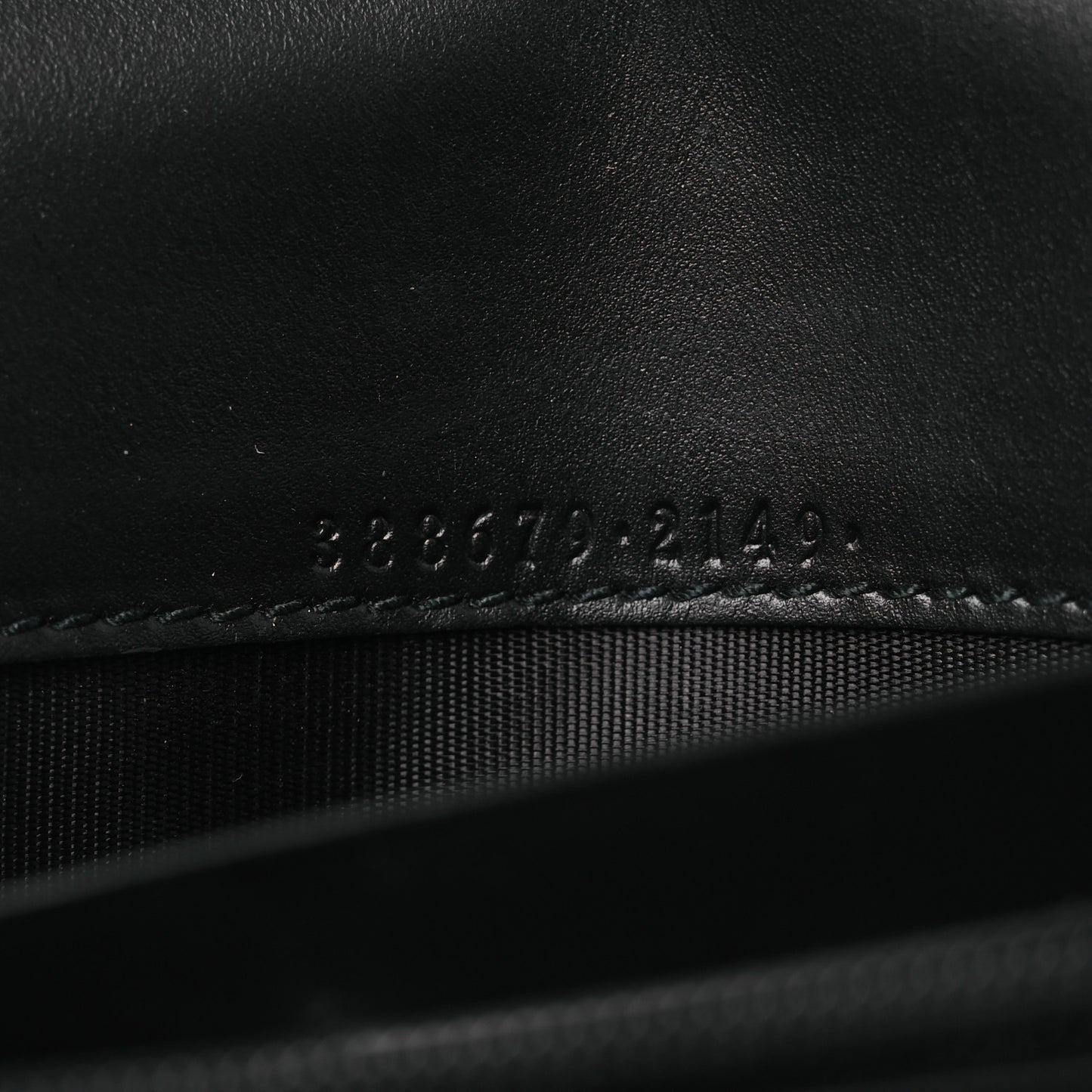 Microguccissima Bow Continental Wallet Silver