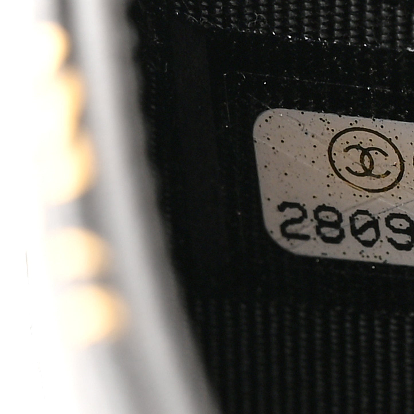 Calfskin Crocodile Embossed Graffiti 2.55 Cocodile Reissue Long Flap Black Gold