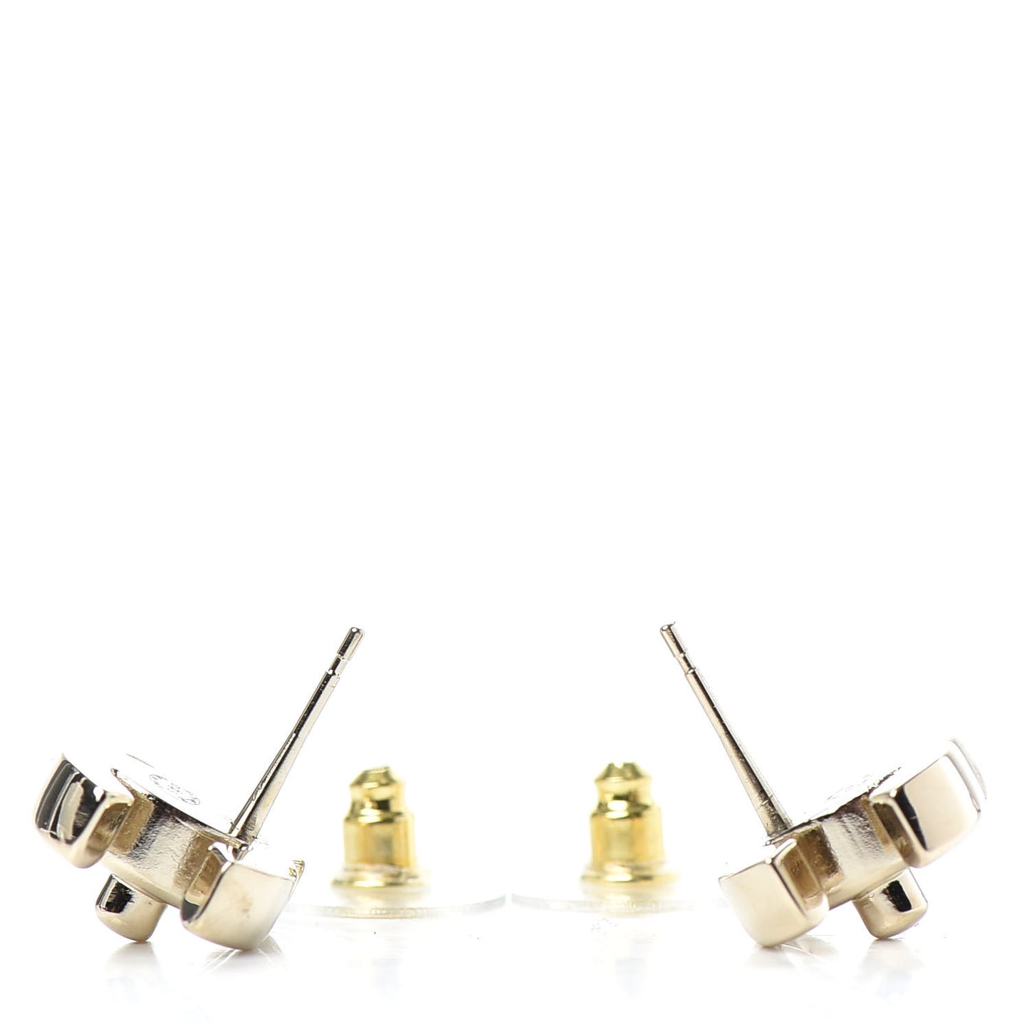 CC Turnlock Earrings Gold