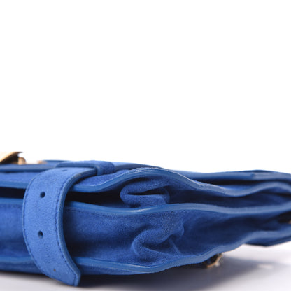 Proenza Schouler Suede PS1 Pochette Clutch Royal Blue 7 of 11