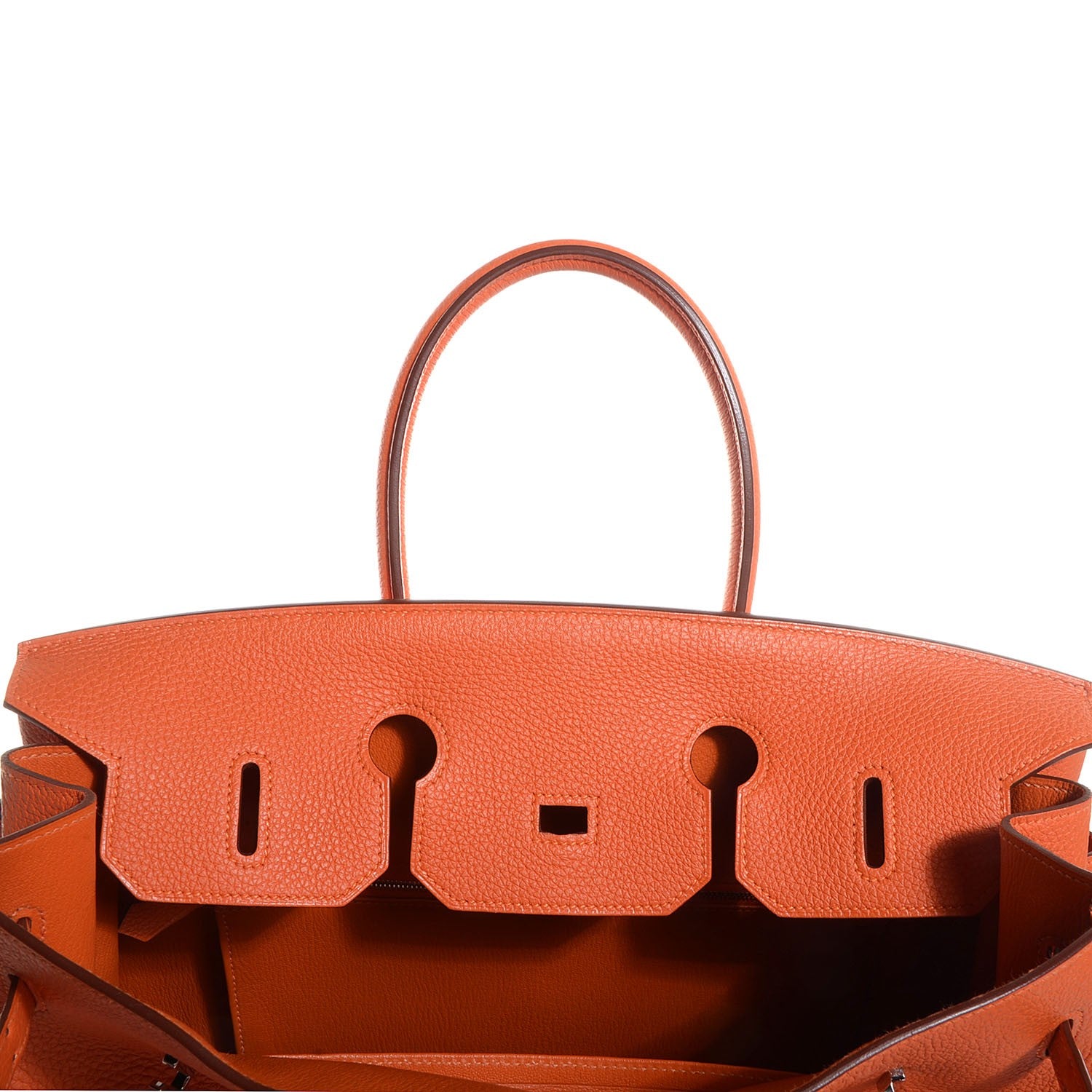 Hermes Togo Birkin 35 Orange 9 of 26