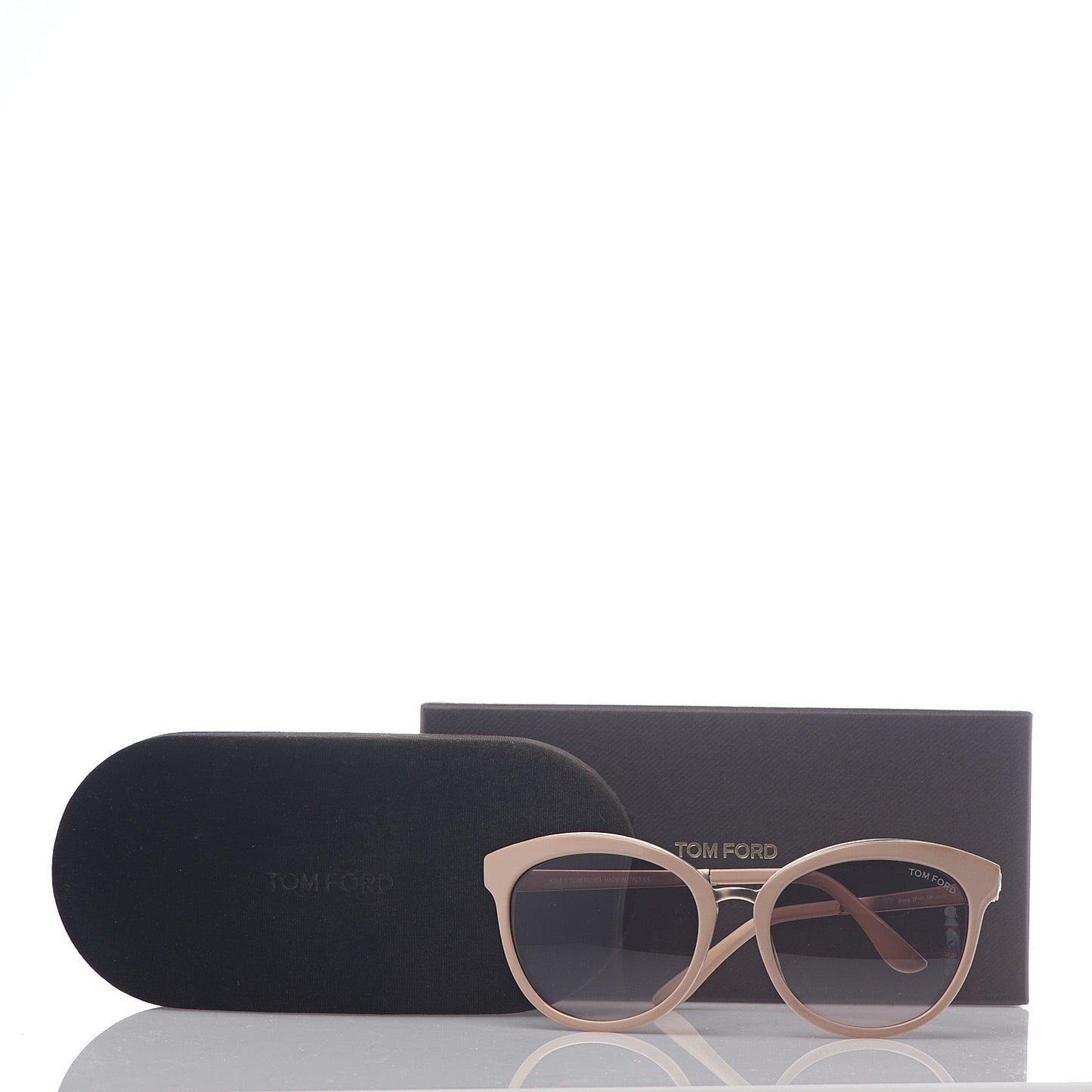 Emma Cat Eye Sunglasses TF461 Beige