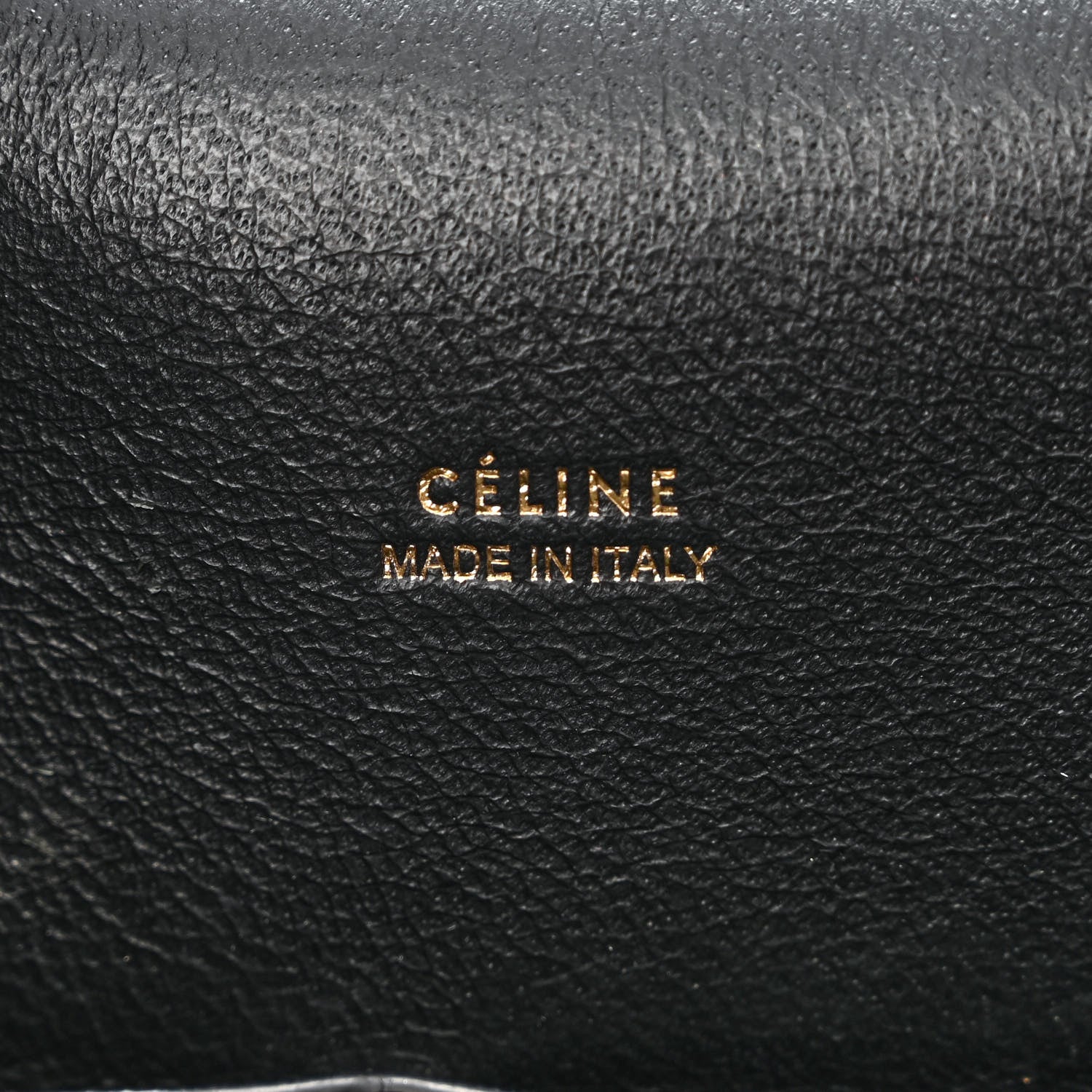 Celine Cotton Canvas Calfskin Mini Belt Bag Black 6 of 13