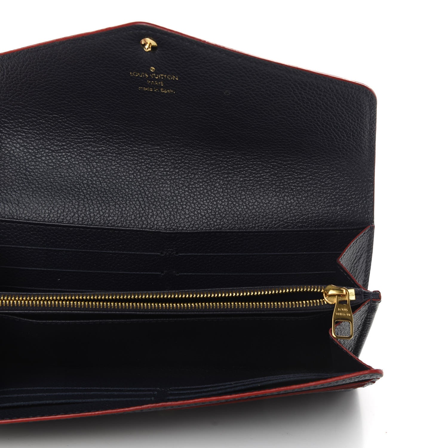 Louis Vuitton Empreinte Sarah Wallet NM Marine Rouge 5 of 8