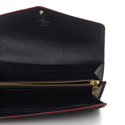 Louis Vuitton Empreinte Sarah Wallet NM Marine Rouge 5 of 8