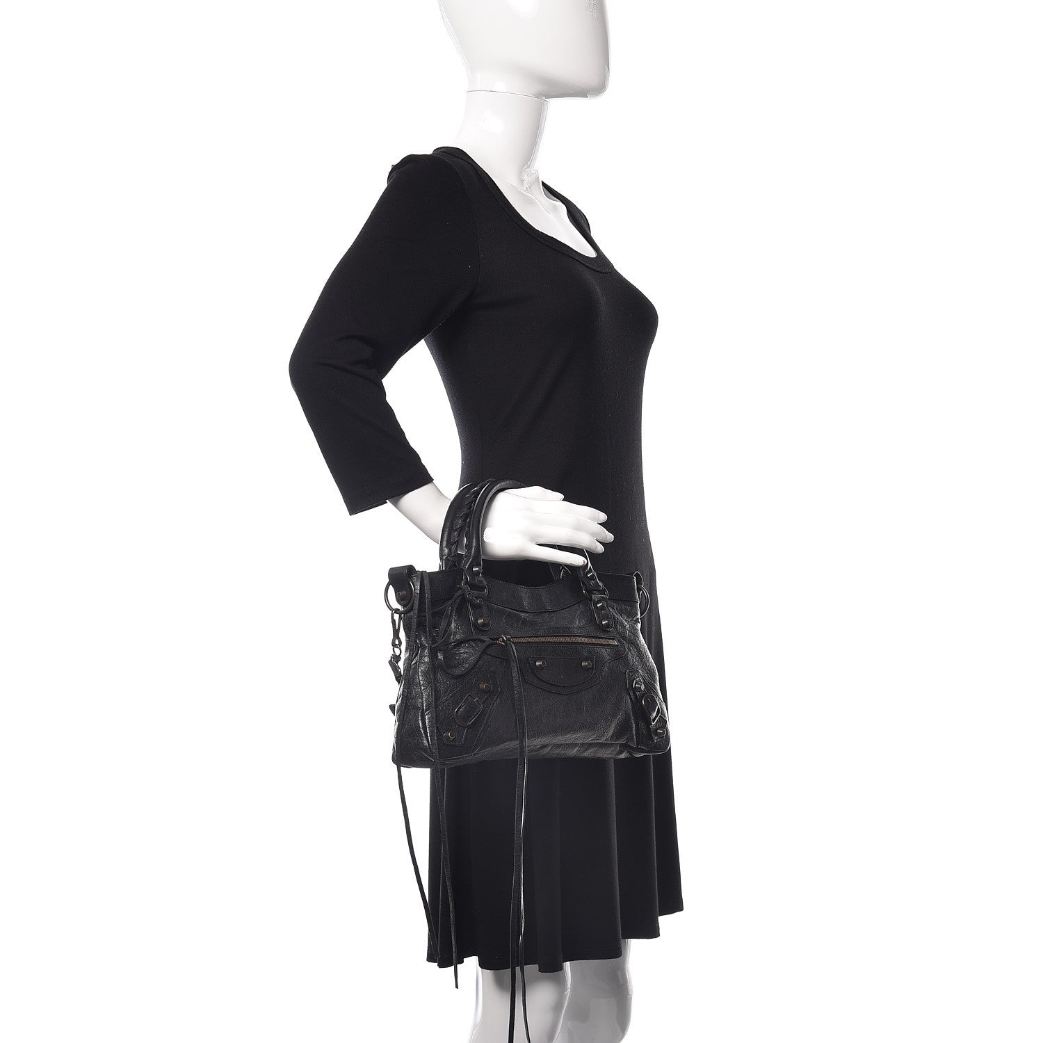 Balenciaga Agneau Classic Hardware First Black 2 of 10