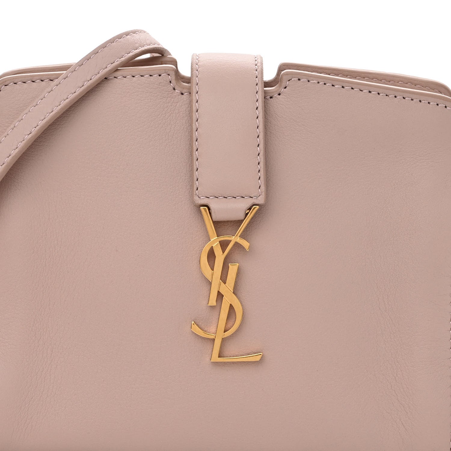 Saint Laurent Calfskin Monogram Toy Cabas Poudre 7 of 9
