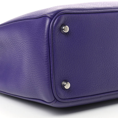 Christian Dior Bullcalf Medium Diorissimo Tote Purple 8 of 9
