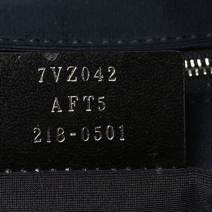 Fendi X SARAH COLEMAN Fabric Jacquard Vitello Grace Light Woven Lanyard FF Vertigo Pouch Pocket Backpack Tobacco Moro Black 7 of 10