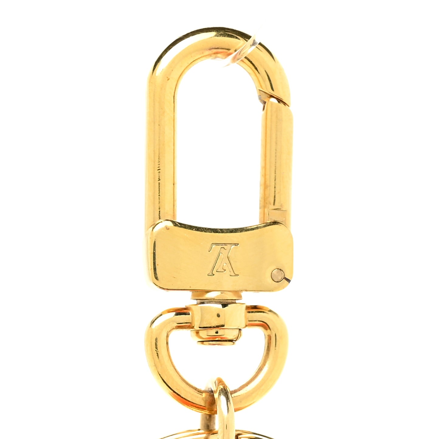 Mink Fluo Bubble Bag Charm Key Holder Orange
