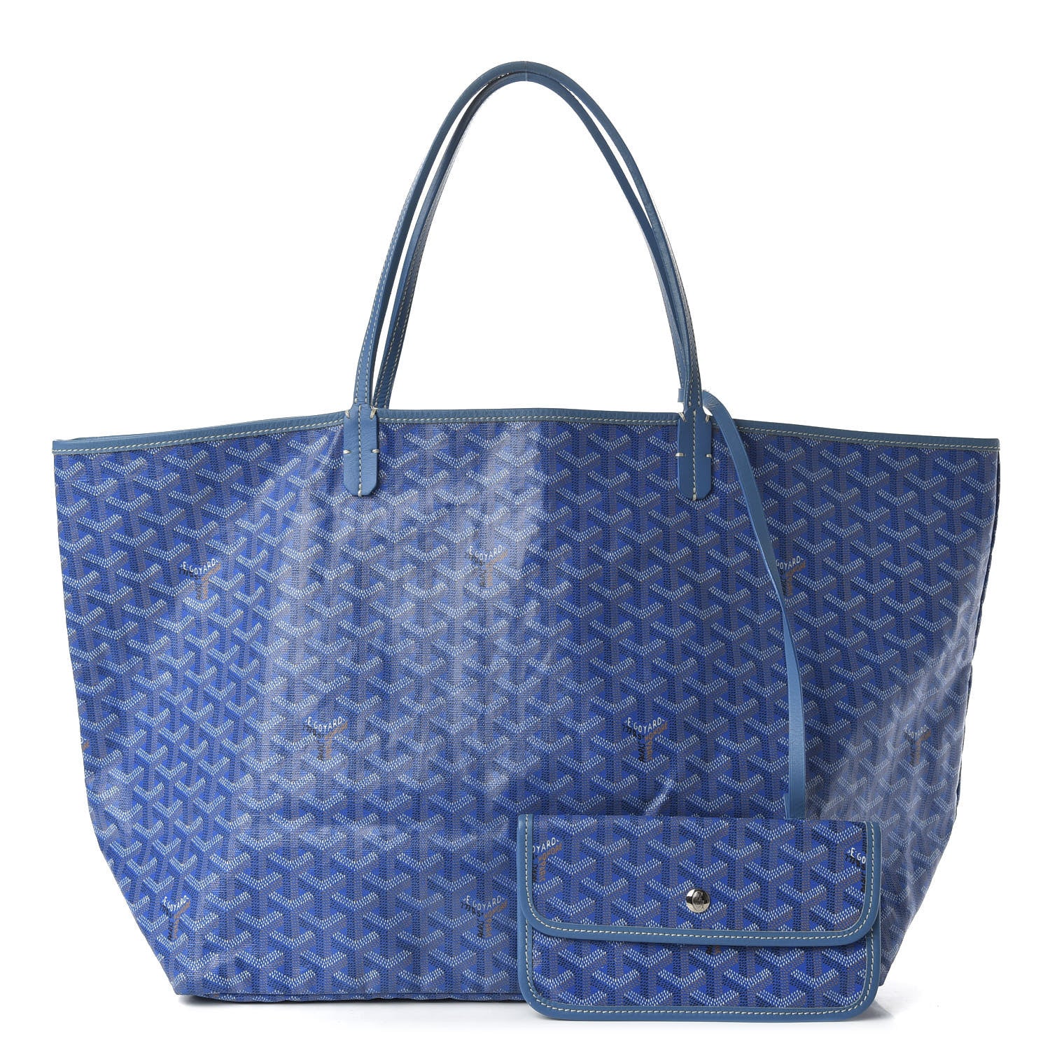 Goyard Goyardine Saint Louis GM Sky Blue 1 of 8