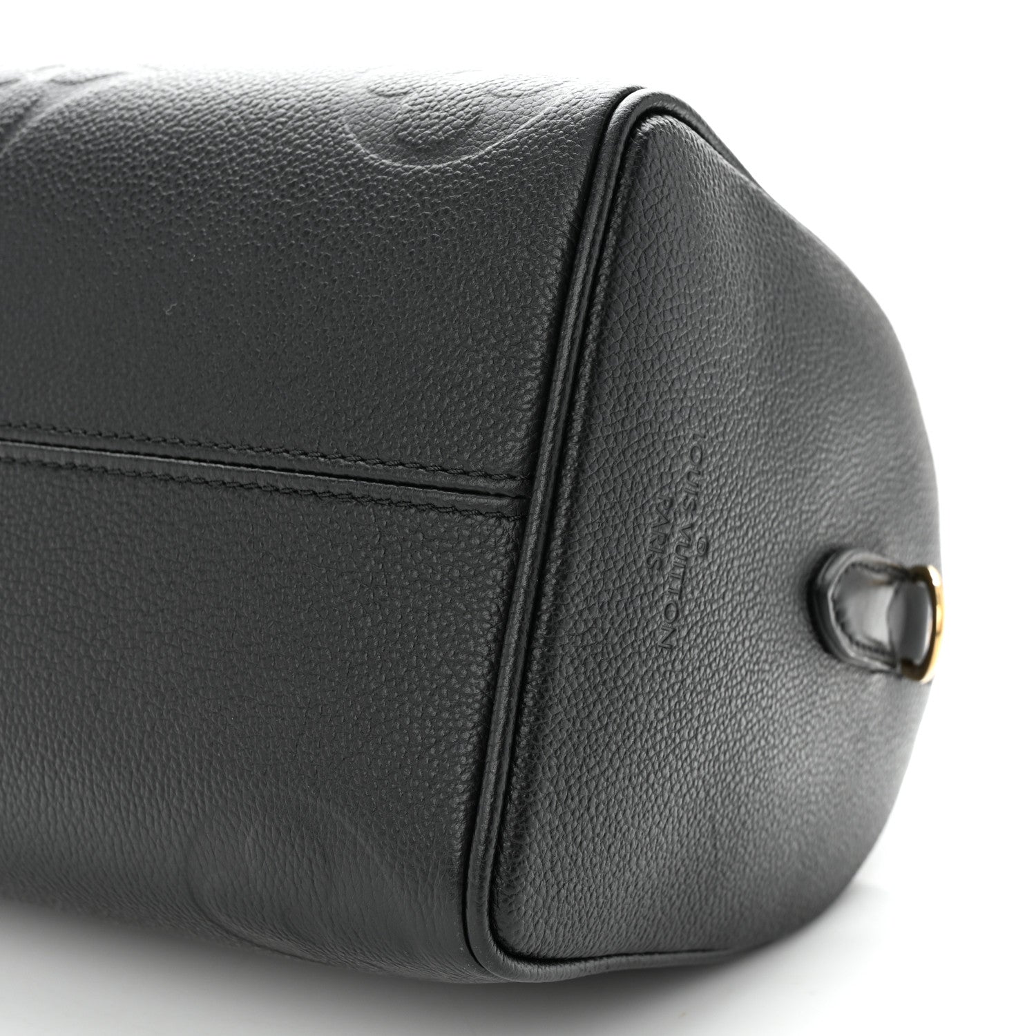 Louis Vuitton Empreinte Monogram Giant Speedy Bandouliere 25 Black 9 of 10