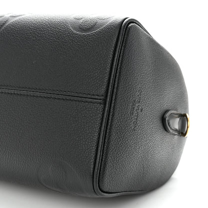 Louis Vuitton Empreinte Monogram Giant Speedy Bandouliere 25 Black 9 of 10