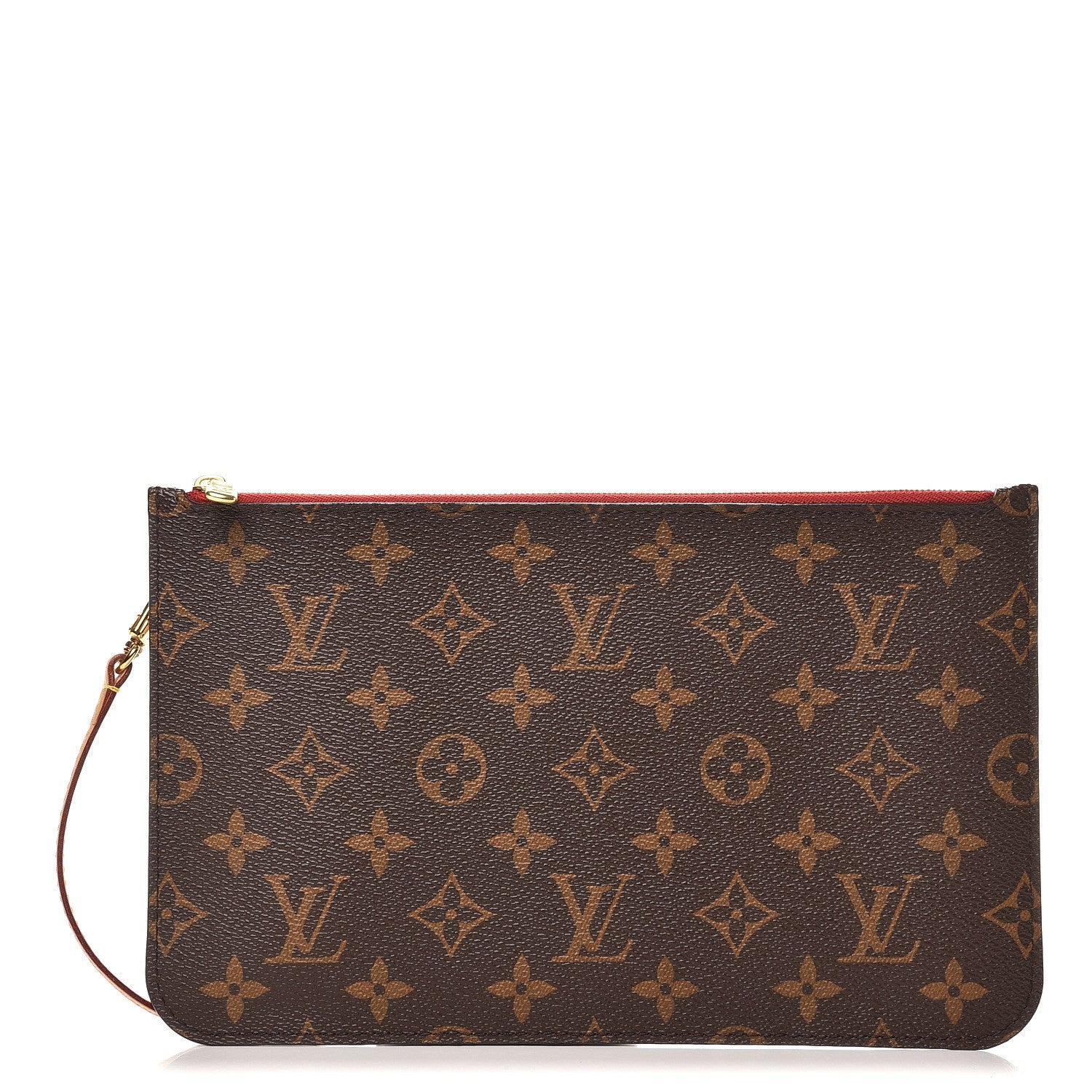 Louis Vuitton Monogram Neverfull MM GM Pochette Cherry 1 of 7