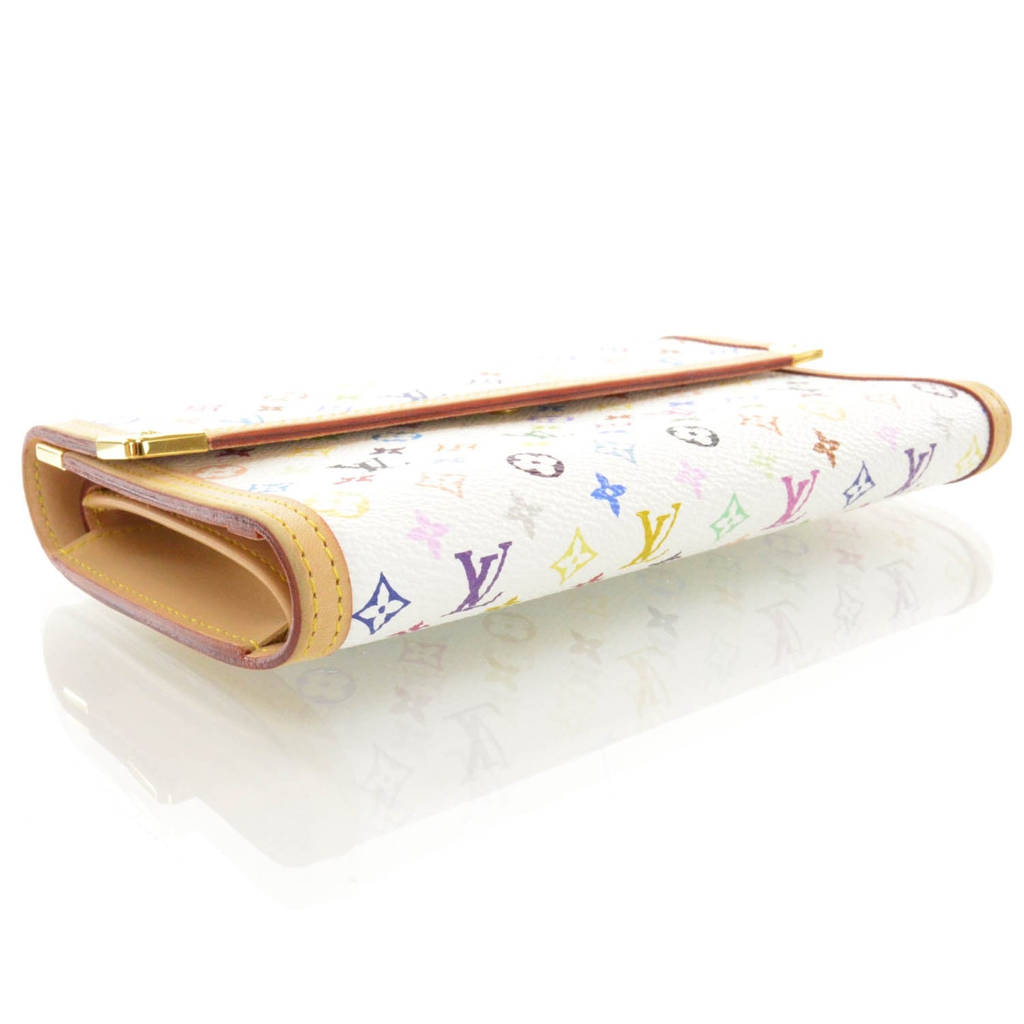 Monogram Multicolor Porte Tresor International Wallet White