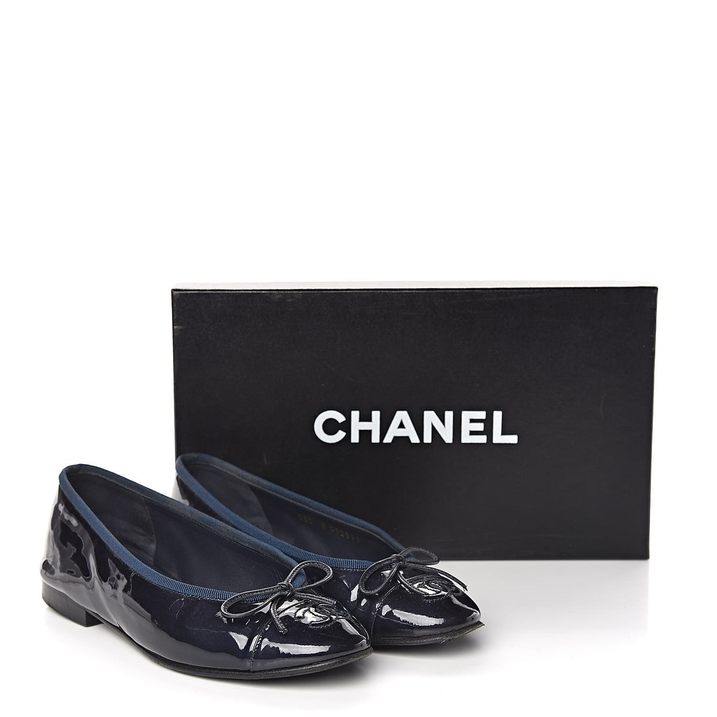 Patent CC Ballerina Flats 35 Navy