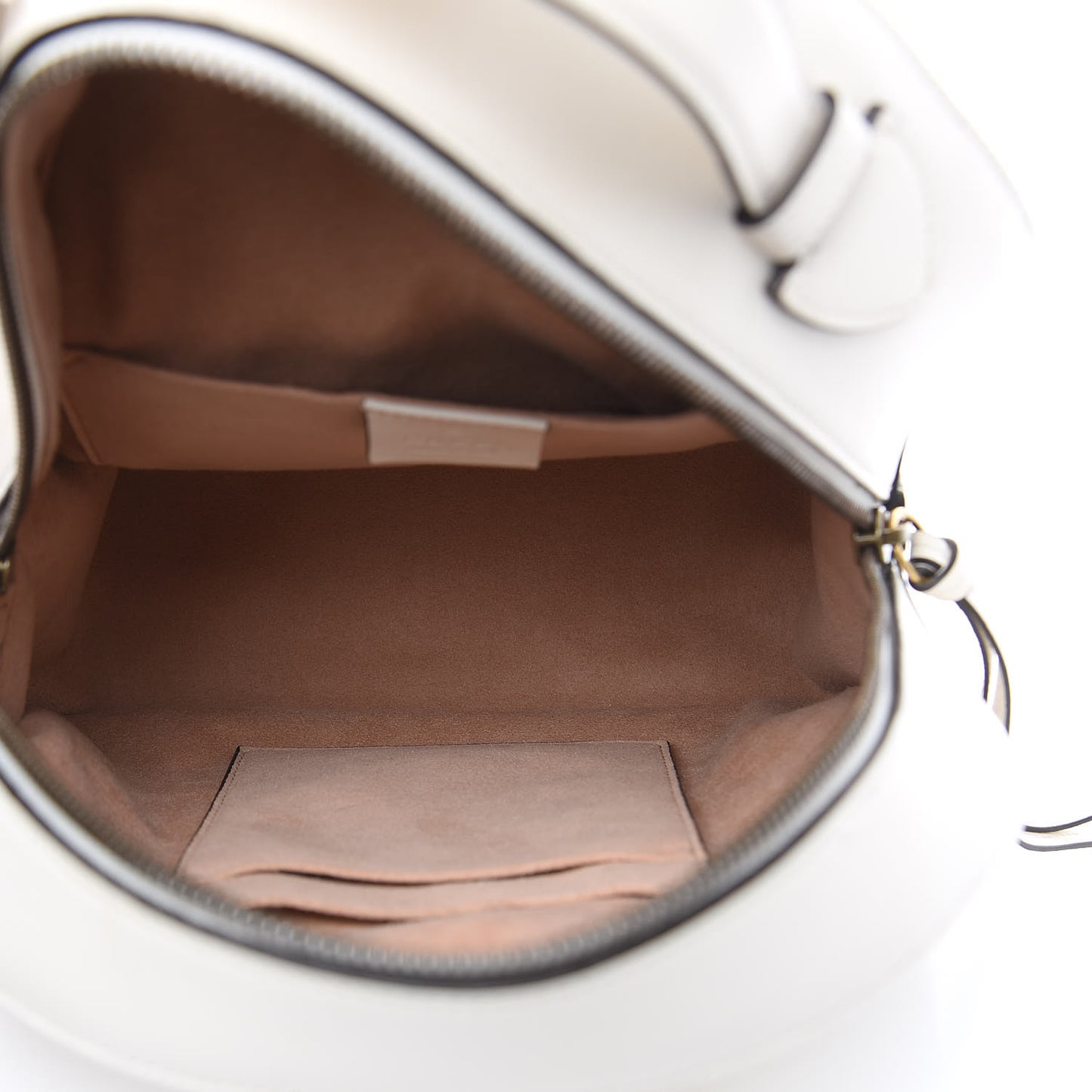 Calfskin Matelasse GG Marmont Dome Backpack White